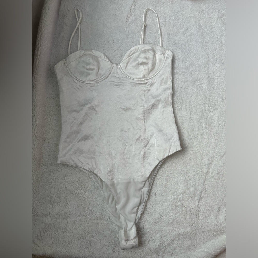 Zara white bodysuit